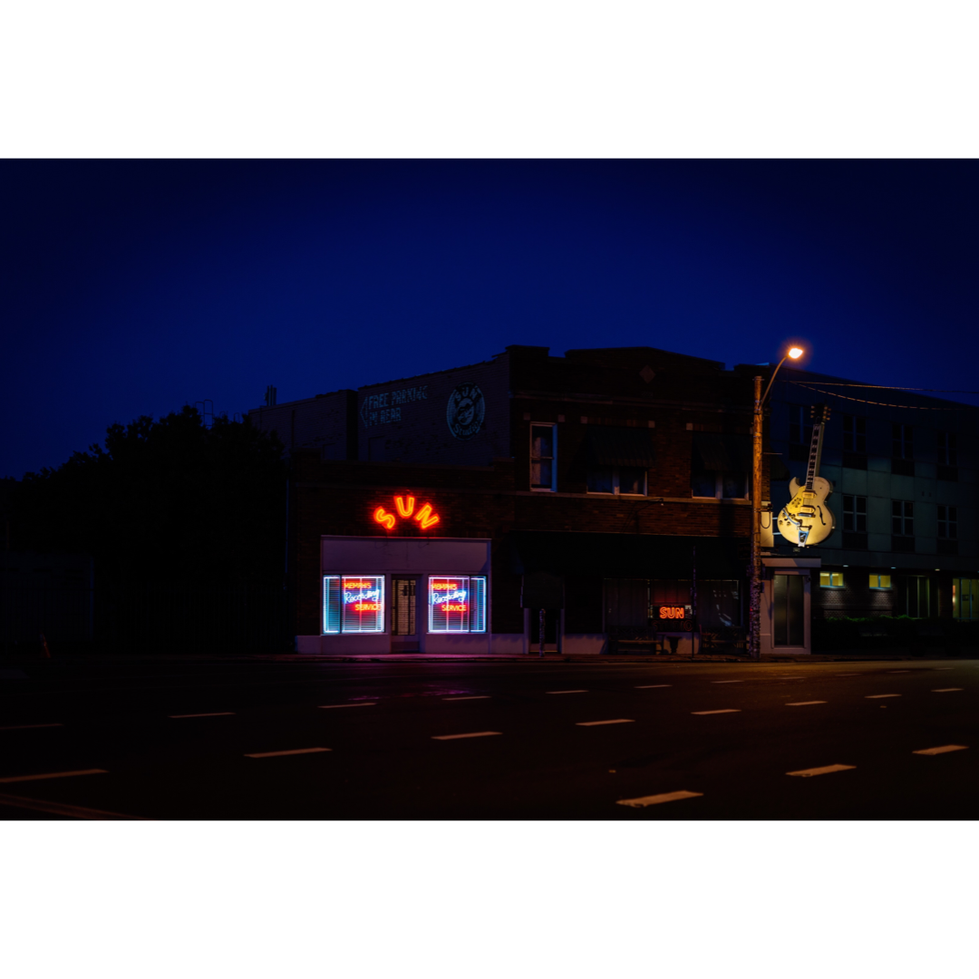 Joel Rose Photographic Print Sun Studio at night, Memphis. Cooper